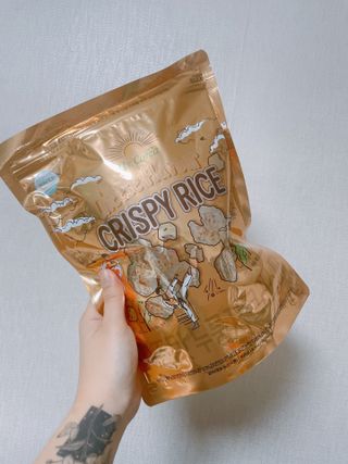 미즈꼬레아 치즈맛 누룽지크리스피 — 5점을 준 리뷰어가 2022년 2월 올린 사용 사진