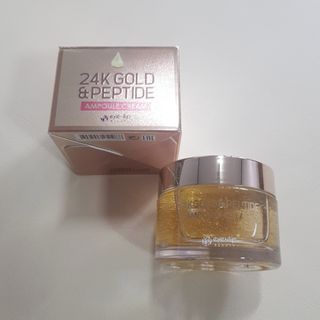 아이앤립 / EYENLIP 아이앤립 24K 골드 N 펩타이드 앰플 크림 — 5점을 준 리뷰어가 2021년 6월 올린 사용 사진