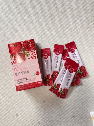 함초록 Rg+ 석류콜라겐젤리 — 4점을 준 리뷰어가 2021년 4월 올린 사용 사진