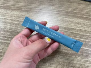 클린24시간 슬림앤유산균 1박스 (3.5g X 15포) — 5점을 준 리뷰어가 2022년 8월 올린 사용 사진
