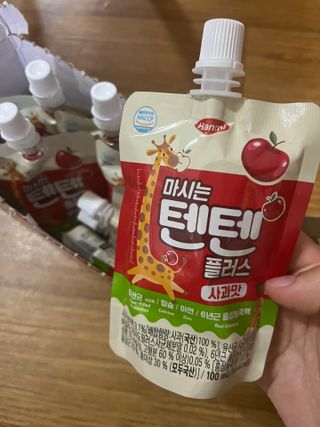 나우캠페인용 [한미사이언스] 우리 아이 튼튼, 엄마 마음 든든! 마시는텐텐 플러스 (100ml*10입) — 5점을 준 리뷰어가 2023년 12월 올린 사용 사진