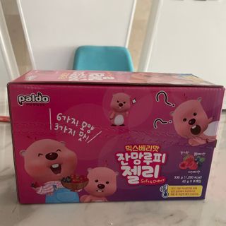 [팔도] 잔망루피젤리 믹스베리맛 42g 8개 — 5점을 준 리뷰어가 2022년 2월 올린 사용 사진