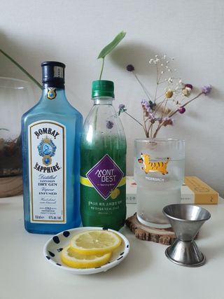 몽베스트 Montbest with Sparkling water Lemon OR Lime 20병(랜덤) — 5점을 준 리뷰어가 2022년 9월 올린 사용 사진