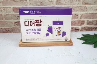 [몸엔용] 우리 아이 건강간식, 달콤한 녹용곤약젤리 디어팡 4종 — 5점을 준 리뷰어가 2021년 11월 올린 사용 사진