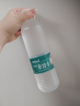 닥터유 제주용암수 닥터유 용암수 — 4점을 준 리뷰어가 2021년 8월 올린 사용 사진