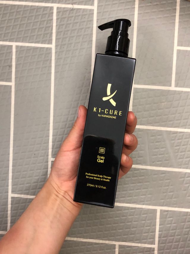 [두피헤어 트리트먼트] 케이원큐어 스켈프 젤 270ml 리뷰 사진