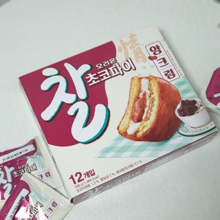 찰초코파이 앙크림 찰 초코파이 정 앙크림 — 4점을 준 리뷰어가 2020년 12월 올린 사용 사진