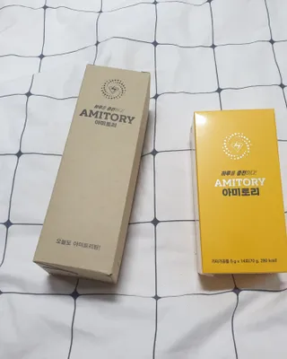 주식회사 씨크릿비에프랩 마시는 아미노산 아미토리 열대과일맛 14포 [1포, 5g / 보틀증정] — 4점을 준 리뷰어가 2022년 12월 올린 사용 사진