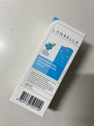 랑벨 수퍼내츄럴 아쿠아 수딩 크림 100ml — 5점을 준 리뷰어가 2022년 6월 올린 사용 사진