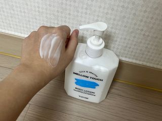 타포미 멜로우 터치 바디로션 500ml — 5점을 준 리뷰어가 2023년 3월 올린 사용 사진