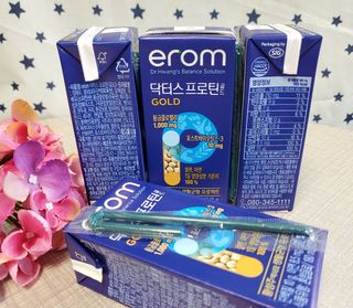 이롬 erom 닥터스 프로틴 골드 — 3점을 준 리뷰어가 2021년 5월 올린 사용 사진