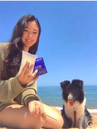 [갸스비] 땀, 유분의 불쾌함을 한 장으로 싹싹 훼이셜 페이퍼 15매 , 바디 페이퍼 30매 2종구성 — 5점을 준 리뷰어가 2021년 5월 올린 사용 사진