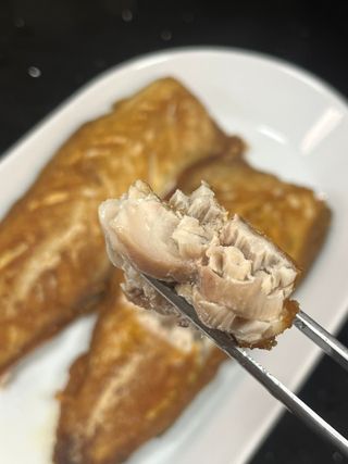 [피터씨마켓] 가시제로 노르웨이 순살 고등어 플러스 900g — 5점을 준 리뷰어가 2024년 8월 올린 사용 사진