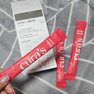[큐라에스] 최신 다이어트 원료! 6중 기능성 더블컷팅 126g(2주일 분) — 5점을 준 리뷰어가 2023년 12월 올린 사용 사진