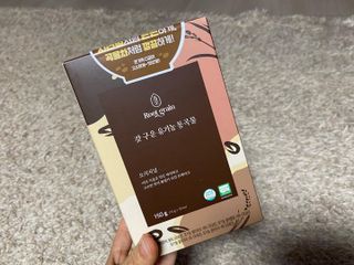 씨알푸드 유기농 쌀 시리얼 390g + 갓 구운 유기농 발아통곡물 150g — 5점을 준 리뷰어가 2022년 1월 올린 사용 사진