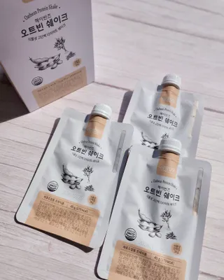 헤이빈즈 식사대용 식물성단백질 다이어트쉐이크 파우치 5일분 — 5점을 준 리뷰어가 2023년 3월 올린 사용 사진