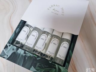 디어포레스트 [5개세트] 숲속의 하루 패브릭미스트 (섬유향수/ 룸스프레이) 50ml 5개 — 5점을 준 리뷰어가 2022년 9월 올린 사용 사진
