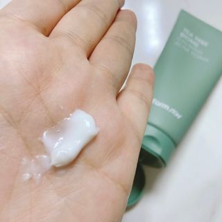 팜스테이 티트리 바이옴 카밍 아크네 폼 — 5점을 준 리뷰어가 2022년 1월 올린 사용 사진