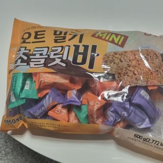 델리스 오트 밀키 초콜릿 바 — 5점을 준 리뷰어가 2023년 1월 올린 사용 사진