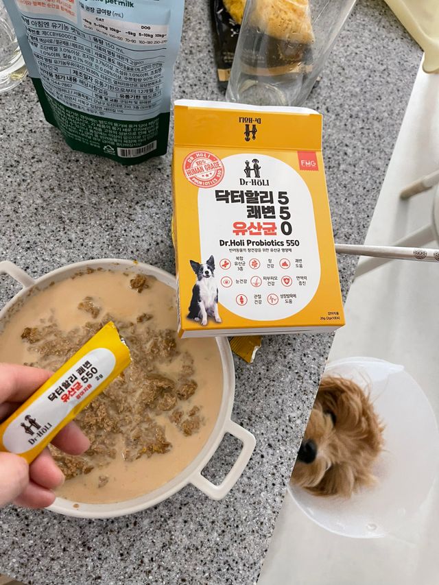 닥터할리 쾌변 유산균550 2종 리뷰 사진