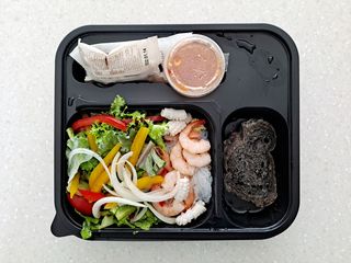 참살이도시락 작심삼일 샐러드도시락 3개 맛보기 새벽배송 또는 택배배송 — 5점을 준 리뷰어가 2021년 7월 올린 사용 사진