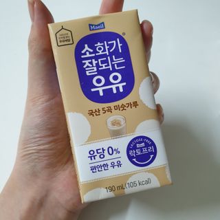 소화가 잘되는 우유 국산 5곡 미숫가루 — 5점을 준 리뷰어가 2021년 9월 올린 사용 사진