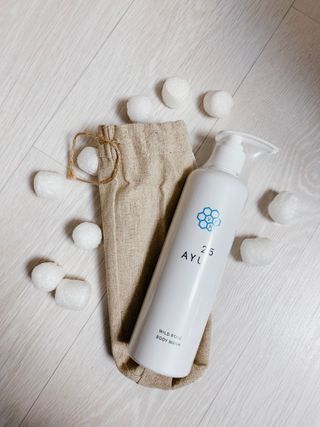 AYU25[아유트웬티파이브]피부 진정, 보습 와일즈 로즈 바디워시 — 5점을 준 리뷰어가 2021년 3월 올린 사용 사진