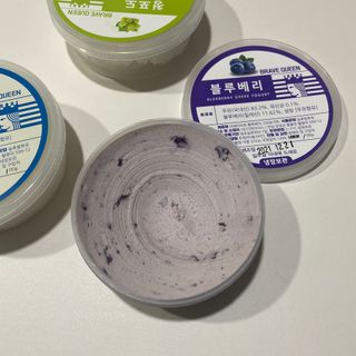 [브레이브퀸] 수제 그릭 요거트 3종세트 플레인 블루베리 청포도 — 3.5점을 준 리뷰어가 2021년 12월 올린 사용 사진