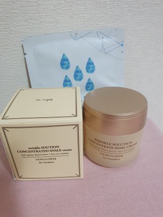 Dr.느루벗 느루벗 링클 솔루션 콘센트레이트 스네일 탄력 달팽이 크림 80g — 5점을 준 리뷰어가 2021년 4월 올린 사용 사진