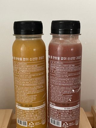 BLENDY'S 핑크 스무디+블론디 스무디 — 5점을 준 리뷰어가 2021년 9월 올린 사용 사진