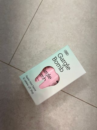 일오오오 3초 고체가글 가글밤 32정 — 5점을 준 리뷰어가 2022년 6월 올린 사용 사진