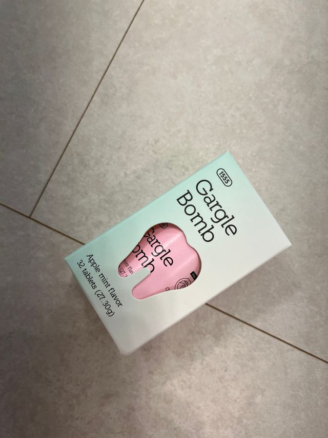 3초 고체가글 가글밤 32정 리뷰 사진