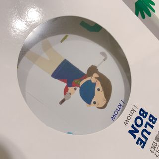 [블루 본 아이노우] 유아용 컬러마스크 40 PCS SET 2중 택 1 — 5점을 준 리뷰어가 2021년 5월 올린 사용 사진