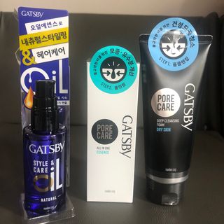 [갸스비] 명불허전, 남성을 위한 브랜드 갸스비의 올인원, 폼클렌징, 헤어오일 3종 — 5점을 준 리뷰어가 2021년 4월 올린 사용 사진