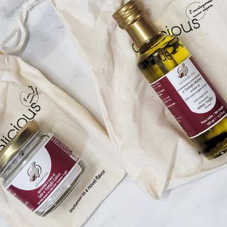[딜리셔스코드] 타르투피 알레산드로 로시 트러플 소금 100g +트러플 오일 100ml set — 5점을 준 리뷰어가 2022년 4월 올린 사용 사진