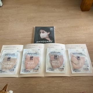 애니가드 셋업메베마스크 (대형 4컬러 + 중형 4컬러) — 5점을 준 리뷰어가 2022년 3월 올린 사용 사진