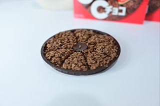 NISSIN 닛신 크리스피 초코 — 5점을 준 리뷰어가 2022년 12월 올린 사용 사진