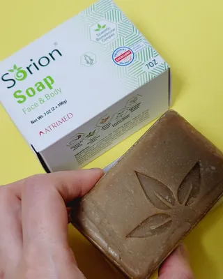 피부 트러블 케어 천연 성분 소리온 비누 soap — 5점을 준 리뷰어가 2022년 2월 올린 사용 사진