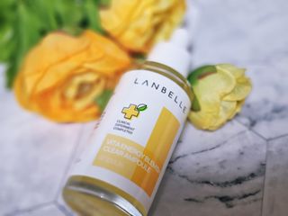 랑벨 비타 에너지 잡티 앰플 50ml 고농축 비타민, 저자극, 수분 촉촉, 미백 앰플 — 5점을 준 리뷰어가 2022년 4월 올린 사용 사진