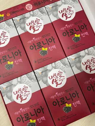 서울약사신협_내몸애생발란스아로니아_70ml x 30포 — 5점을 준 리뷰어가 2021년 6월 올린 사용 사진