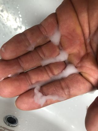 주식회사 권브라더스 [권브라더스] 목욕놀이 필수템, 핑키공주 유아버블클렌저 300ml 대용량 몽글몽글 구름 속 딸기향 — 5점을 준 리뷰어가 2022년 1월 올린 사용 사진