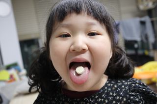 앙팡 멀티비타민미네랄 1200mg x 60정 — 5점을 준 리뷰어가 2022년 11월 올린 사용 사진