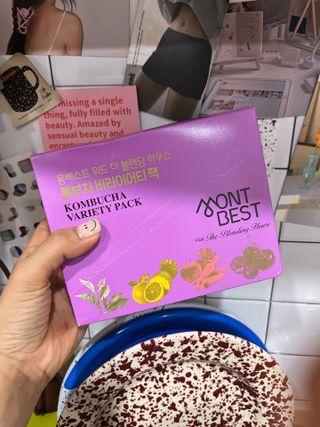 몽베스트 위드더 블랜딩 하우스 콤부차 _ 버라이어티팩 — 4점을 준 리뷰어가 2023년 6월 올린 사용 사진