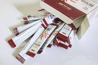 하루 1포로 콜레스테롤, 유산균, 고역가 소화효소까지 한번에 섭취! 다온바이오 홍자임 1개월분(30포) — 4.5점을 준 리뷰어가 2022년 12월 올린 사용 사진