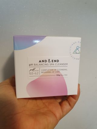 앤앤드 앤드앤엔드 pH 밸런싱 스파클렌저 — 4점을 준 리뷰어가 2021년 2월 올린 사용 사진