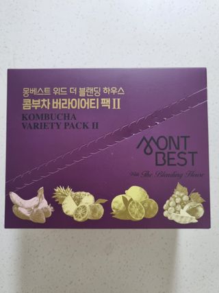 [몽베스트] 위드 더 블랜딩 하우스 콤부차 _ 버라이어티팩II — 5점을 준 리뷰어가 2024년 3월 올린 사용 사진