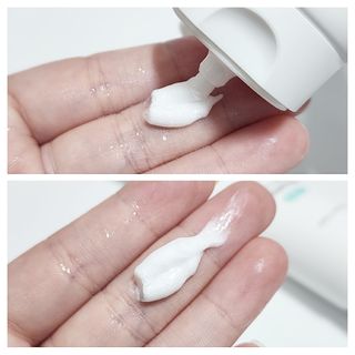 바노바기 코스메틱 바노바기 밀크씨슬 리페어 시카 폼 클렌저 플러스 120ml + 선스크린 플러스 50ml — 5점을 준 리뷰어가 2023년 7월 올린 사용 사진