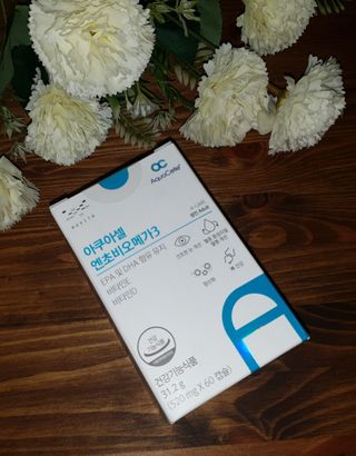 메디포스트 모비타 아쿠아셀 엔초비오메가3 60캡슐 — 5점을 준 리뷰어가 2022년 12월 올린 사용 사진