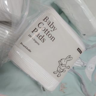 디어엘로디 프리미엄 유기농 베이비 솜티슈 40매 3 + 1 PACK — 5점을 준 리뷰어가 2021년 3월 올린 사용 사진