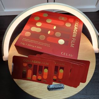 프리마인 귀족의 콜라겐, 92배 흡수율. 럭셔리 프리미엄 셀라브 콜라겐필름 30매 — 5점을 준 리뷰어가 2021년 11월 올린 사용 사진
